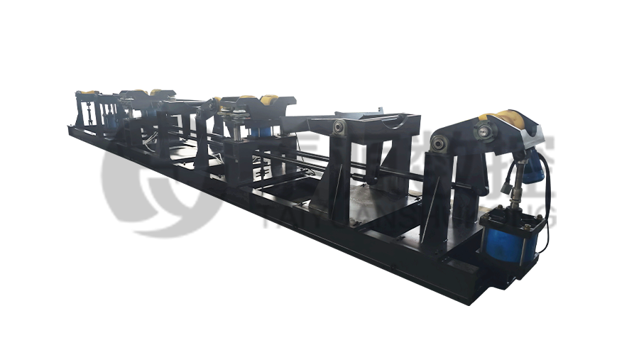 Soluzioni di materiale lunghi e pesanti Meccanismo di caricamento e scarico automatico per il threading del tubo 